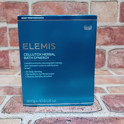 Elemis Cellutox Herbal Bath Synergy Cellulite & Body Cleansing Therapy 9 Sachets
