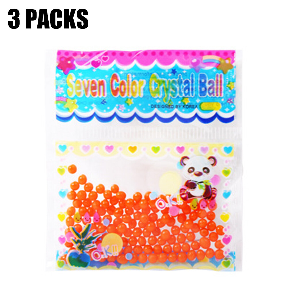300PCS Crystal Soil Water Pearl Jelly Ball Bead Plant Vase Party