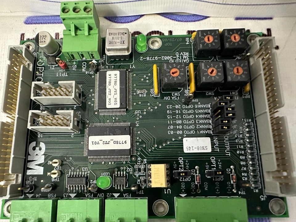 3M 12-3082-9778-2 Rev D Opto Gated IO Expansion Card P79744 9778D-JT1-V01 - Image 4 of 4