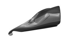 Presa aria destra in carbonio per Buell XB 2002-2007