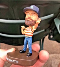 El Oso Blanco Evan Gattis as Ham Porter 2018 Lynchburg Hillcats Bobblehead SGA