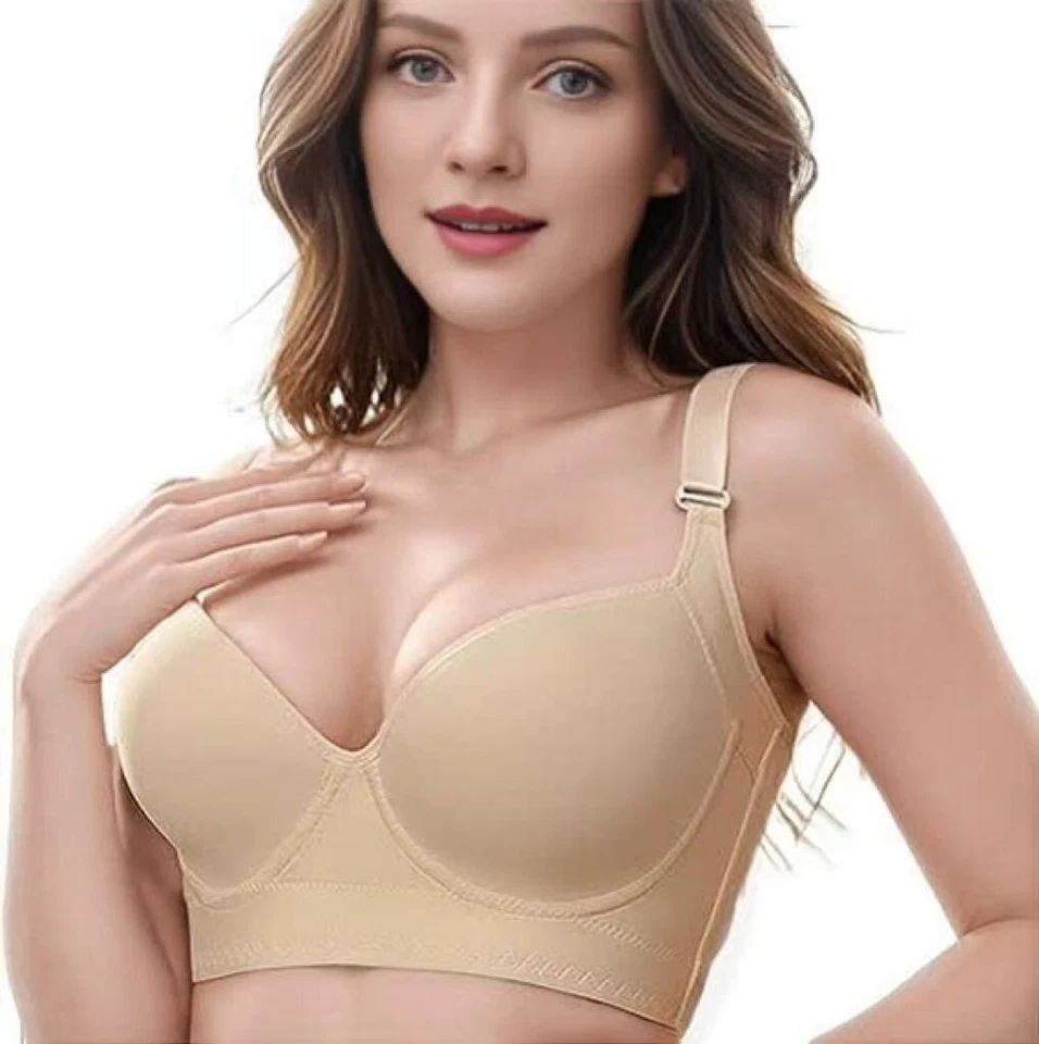 Women's Full-Coverage Boost Bra, Conceals Back Fat, Lifts, Sculpting Underwear - Image 2 of 4