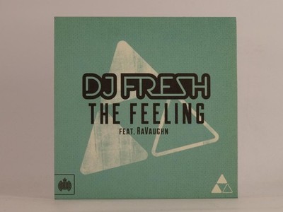 DJ FRESH FT RAVAUGHN THE FEELING (F13) 6 Track Promo CD Single including Card Sl