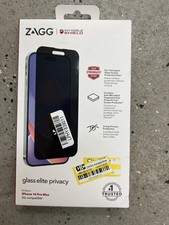 ZAGG InvisibleShield GlassElite Privacy Screen Protector Apple iPhone 14 Pro Max