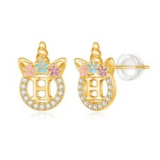 Unicorn Gifts for Girls - Sterling Silver Unicorn Earrings for Girls Kids J - 33