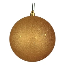 Vickerman 4.75" CopperGold Sequin Ball Drill 4/Bag