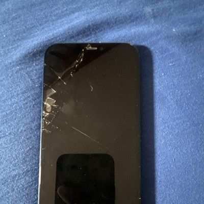Apple iPhone 12 64GB Blau iOS Smartphone   Display/Glas beschädigt