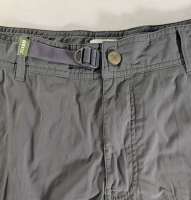 #ad REI Co op Relaxed Convertible Pants to Shorts Men 36x30 Nylon Hiking Activewear $28.98