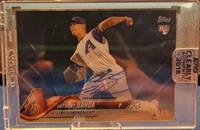 2018 Topps Clearly Authentic - Anthony Banda #CAA-AB - Blue Auto #15/25