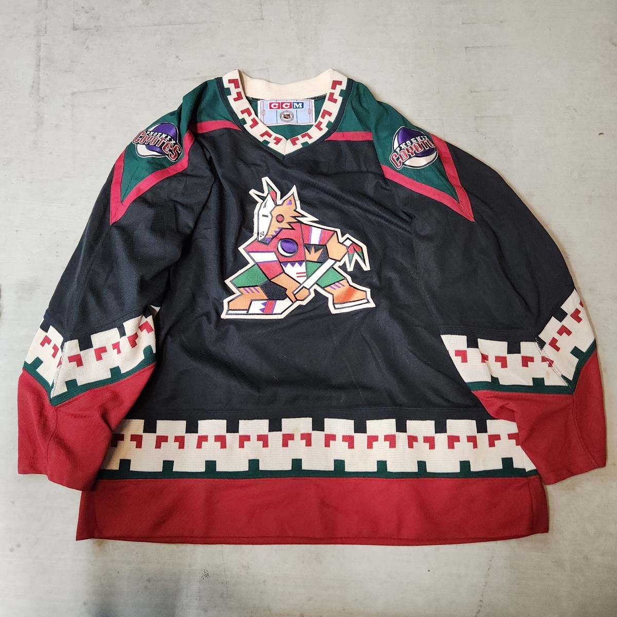 Coyotes Nhl Hockey Jersey 90s Coyotes Jersey Vintage Phoenix