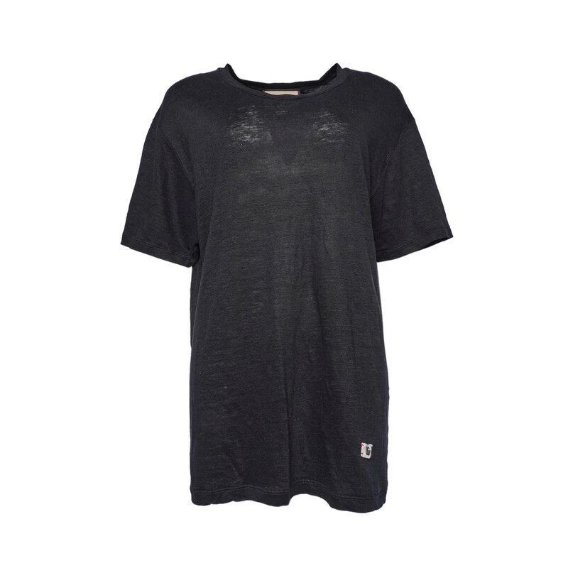 T shirt Gucci cotone nero 650083 114632509