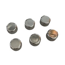 Mr Gasket 8903 Engine Bolt Cap Kit Chrome Bolt Caps 12 6 Pieces