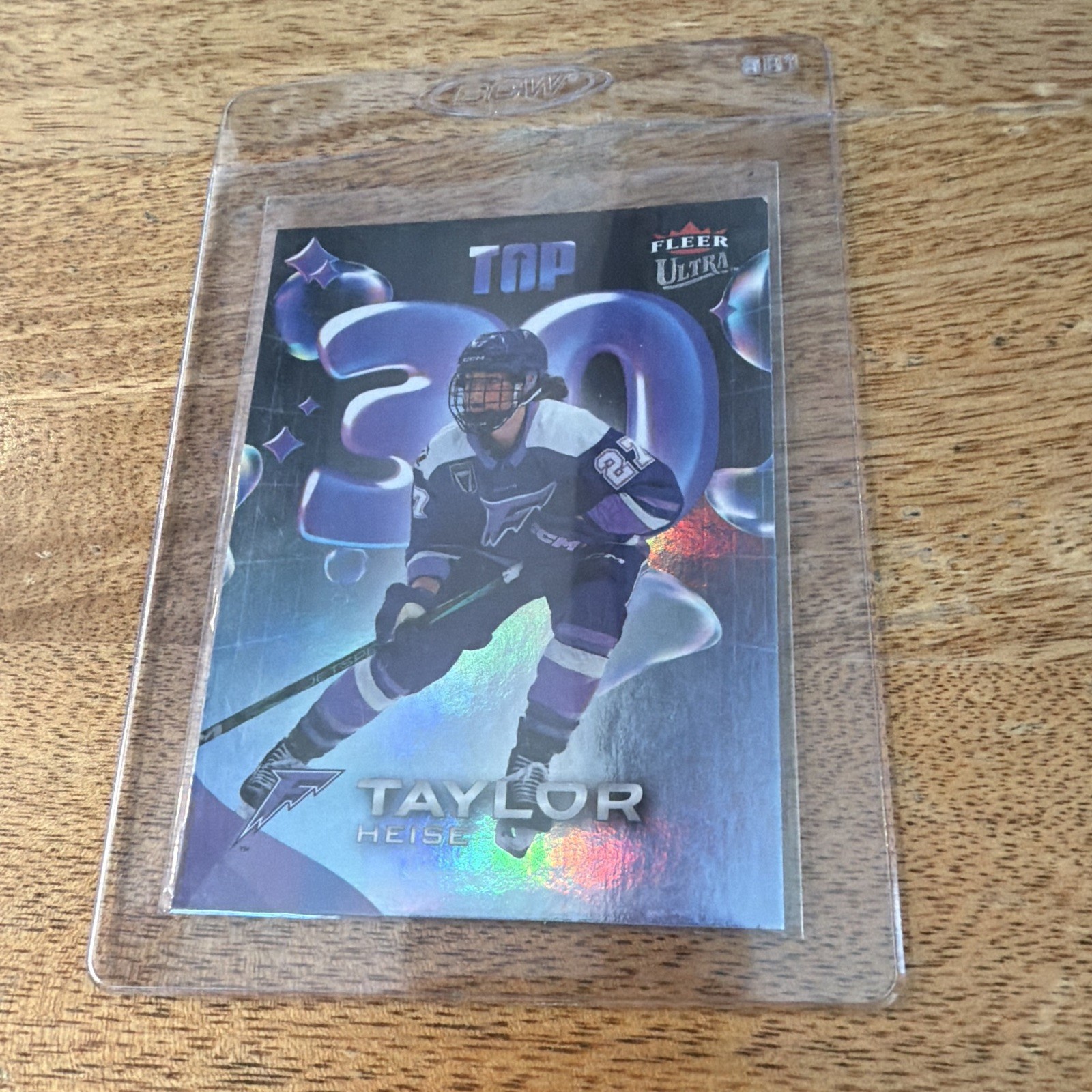 2025-26 FLEER ULTRA TOP 30 TAYLOR HEISE MINNESOTA FROST TT-22