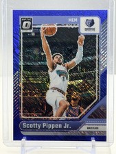 Scotty Pippen Jr. 2024-25 Donruss Optic Blue Shimmer #180 SN #/75