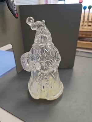 Vintage Plastic Santa to Add to Any String Or Lights. Christmas Decor.