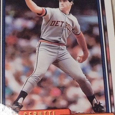 John Cerutti Detroit Tigers MLB Baseball Trading Card #487