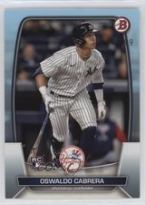 2023 Bowman Sky Blue /499 Oswaldo Cabrera #32 no9