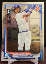 2024 Bowman Chrome - Prospects Fernando Cruz #BCP-197 1st Bowman RC