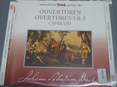 EDITION BACH LEIPZIG ouvertüren 1&2 capriccio VG+/VG+ (CD Album, Classical)