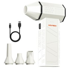 WOLFBOX DF50 Compressed Air Duster, 110,000 RPM 3-Gear Adjustable Mini Blower