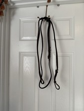 Brown Horse Size English Leather Standing Martingale