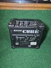 Roland Micro Cube N225 Guitar Amp No Power Cord Tested Working Battery Operated