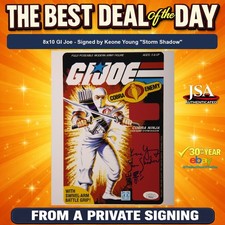 Keone Young Signed 8x10 Photo GI Joe JSA COA from Private Signing