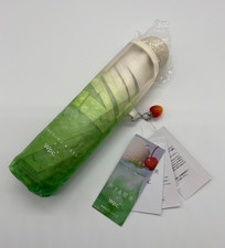 Tabi suru Kissa  Wpc. Cream Soda Folding Vinyl Umbrella 53cm Green New
