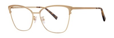 Vera Wang VA75 Eyeglasses Eye Glasses Gold Authentic New 55mm Women