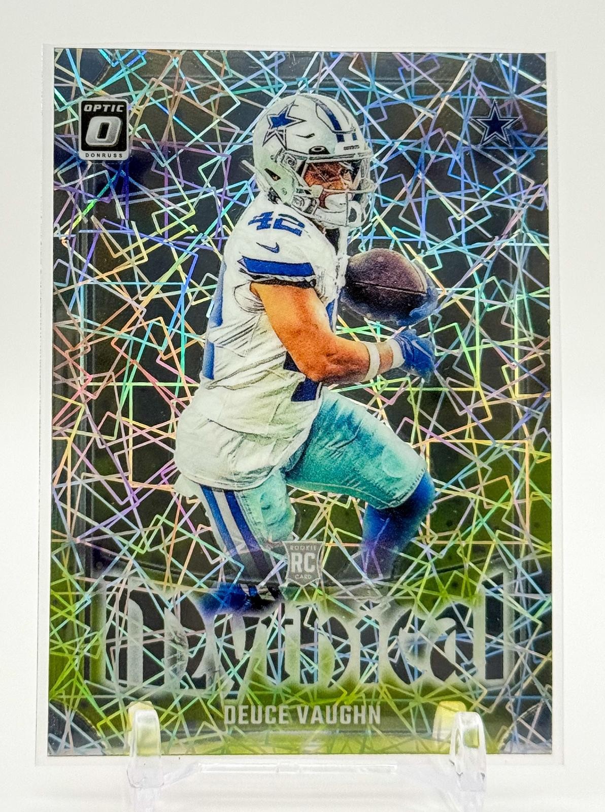2023 Donruss Optic #19 Deuce Vaughn Mythical