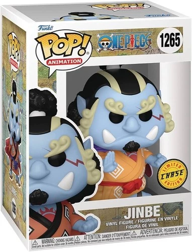 Funko Pop One Piece Jinbe (Chase) Vinyl Figure #1265 with Protector NEW Limited