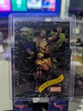 Hercules 2025 Marvel Topps Chrome Spider Web Refractor /399 #163