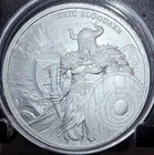 Silver 1 oz Legendary Warriors: Eric Bloodaxe Round BU