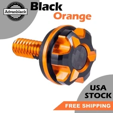 Motorcycle Seat Bolt Axion CNC Machined Knurled For Harley Billet-6061 Aluminum