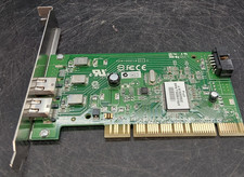 2 Port Adaptec AFW-2100 FireWire PCI Adapter Card Dell