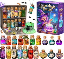 Fairy Magic Potion Kit for Kids, Magical Workshop Craft Kits 20 Bottles, Christm
