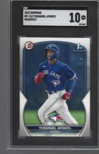 Yhoangel APONTE  SGC 10 / 2023 Bowman Prospect #BP-110 - Toronto BLUE JAYS