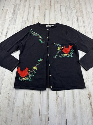 Classic Elements Cardigan Sweater Womens Size Medium Very Nice Fast Ship