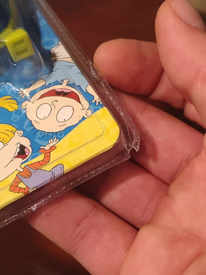 De colección 1997 Tiger Giga Pets Plus RUGRATS Llavero Virtual Mascota LCD Juego **LEER** Foto 3 de 4