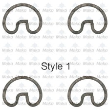 4 x โ3-7-109 SPICER U-Joint 1.375" x 0.060" Snap Rings 1480 Series USA Made