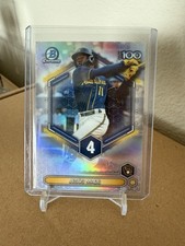 Jesus Made 2026 Bowman Chrome Baseball Scouts Top 100 Milwaukee Brewers #BTP-4