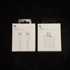 Apple USB-C 20W Power Adapter White MWVV3AM/A  USB-C Cable 2m 