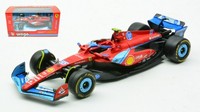 Modellauto Formel 1 F1 MaßStab 1:43 Bburago Ferrari SF-24 Miami Gp 2024 Sainz