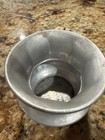Vintage Miniature Aluminum Tobacco Spittoon Personal Spittoon — photo 3