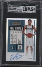 2020-21 Panini Contenders Tyler Bey #138 Finals Ticket /49 SGC 9.5/10
