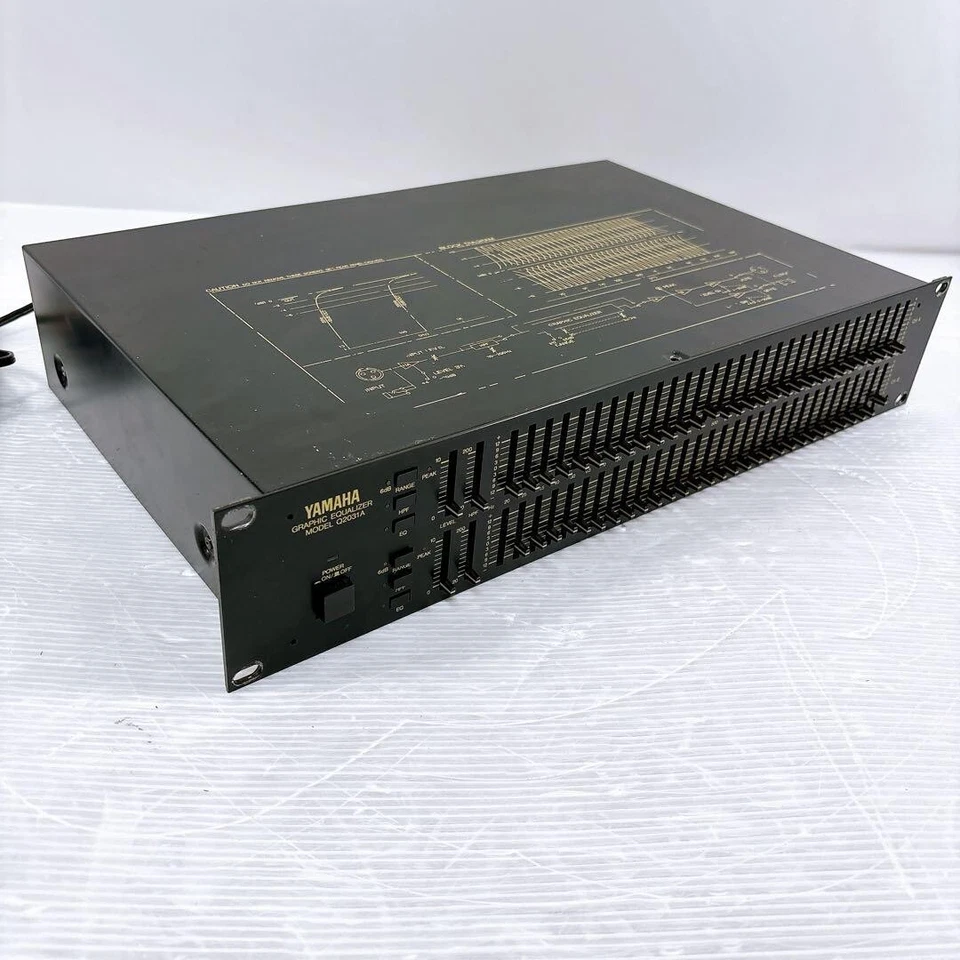 Yamaha Q2031A  Dual Channel  31 Band Graphic Rack Mounted Equalizer Working F/S - Image 4 of 4