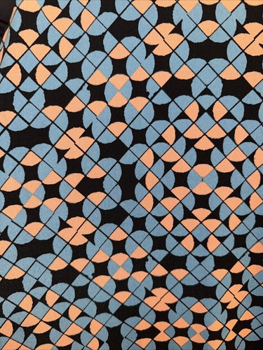NEU LuLaRoe Large schwarz blau pink geometrisches Muster Slinky Maxirock/trägerloses Kleid - Bild 4 von 7