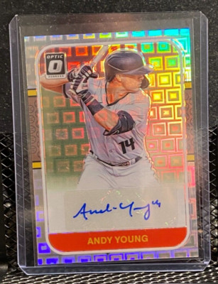 Andy Young 2021 Optic FOTL '87 Retro Pandora Auto #7/15 - Diamondbacks