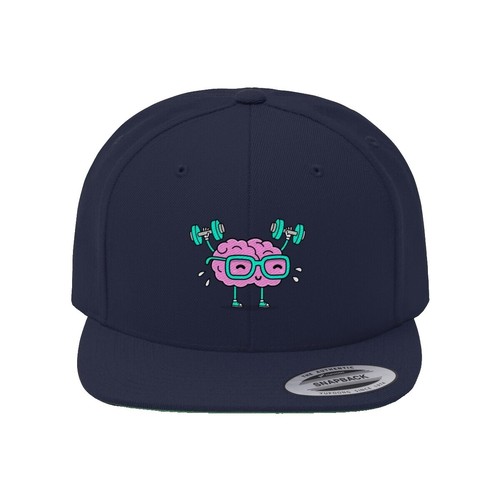 Subway Logo Flat Bill Mesh Trucker Snapback Black One Size  display picture 1
