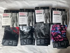 Under Armour Single Tech Boxerjock 6 inch Inseam New Tag Patterns Stripe XL